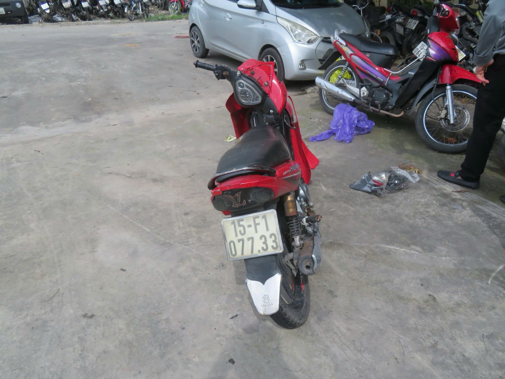 Công an quận Hồng Bàng tìm người chúng kiến tai nạn giao thông 